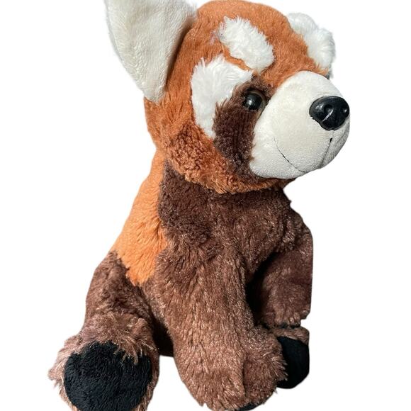 Plush Petting Zoo Red Panda Stuffed Animal 1994 11" Nursery Baby Shower Vintage - Picture 3 of 12